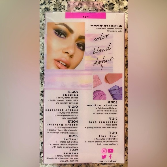 Real Techniques Makeup Brush Set Everyday Eye Essentials - Picture 11 of 14